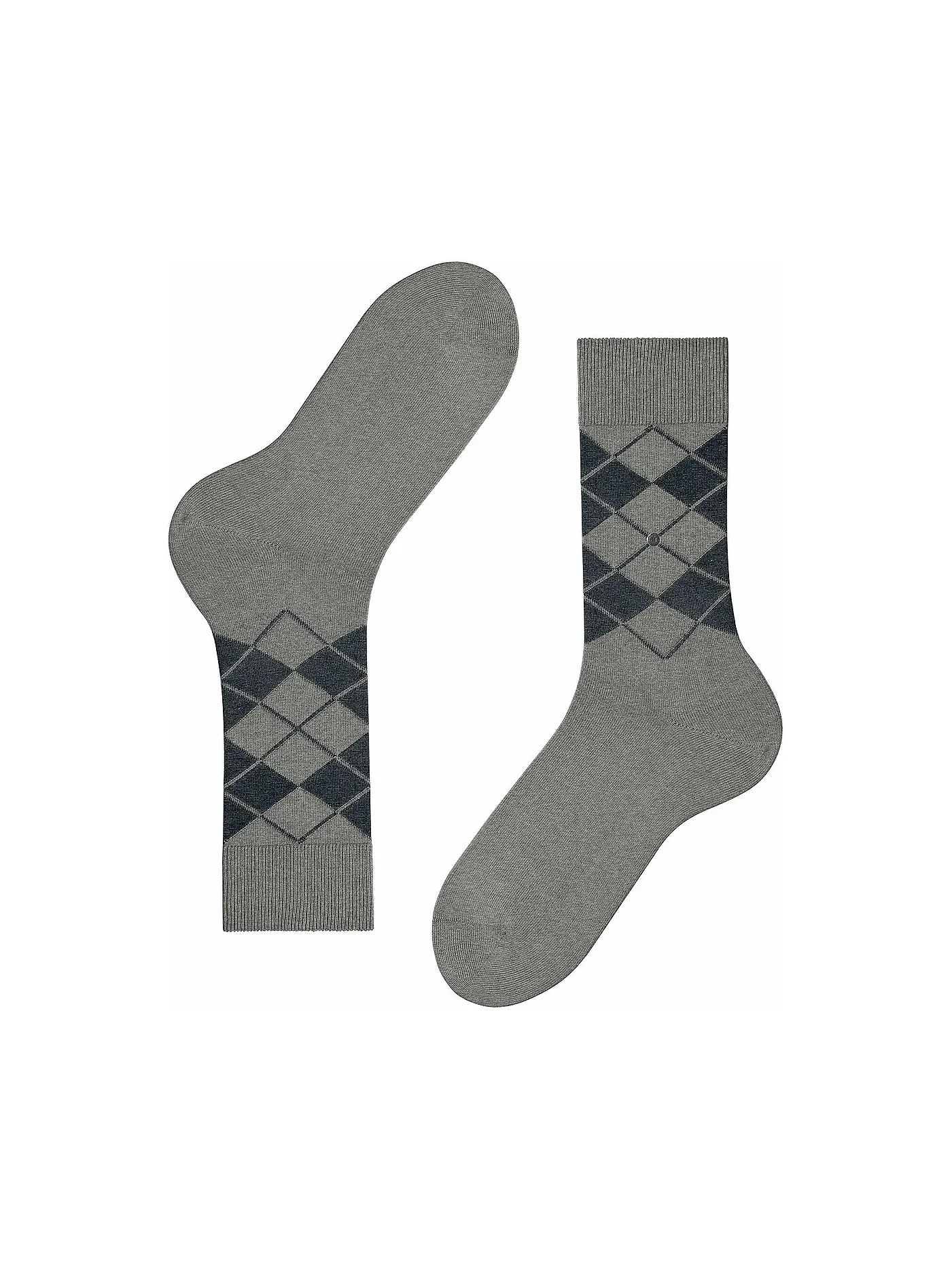 BURLINGTON | Herren Socken BOLTON 40-46 light grey | 